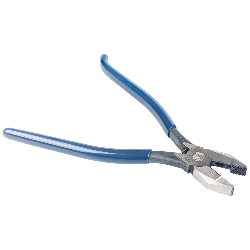 Klein Tools D2017CSTLFT Klein Tools Ironworker's Left-Handed Spring-Loaded Rebar Pliers