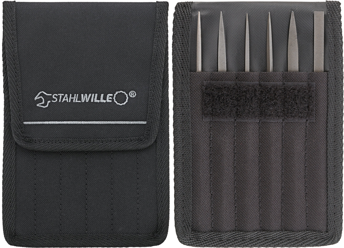 Stahlwille 96722801 13100 NADELFEILENSATZ, 6 TEILE Needle File Set