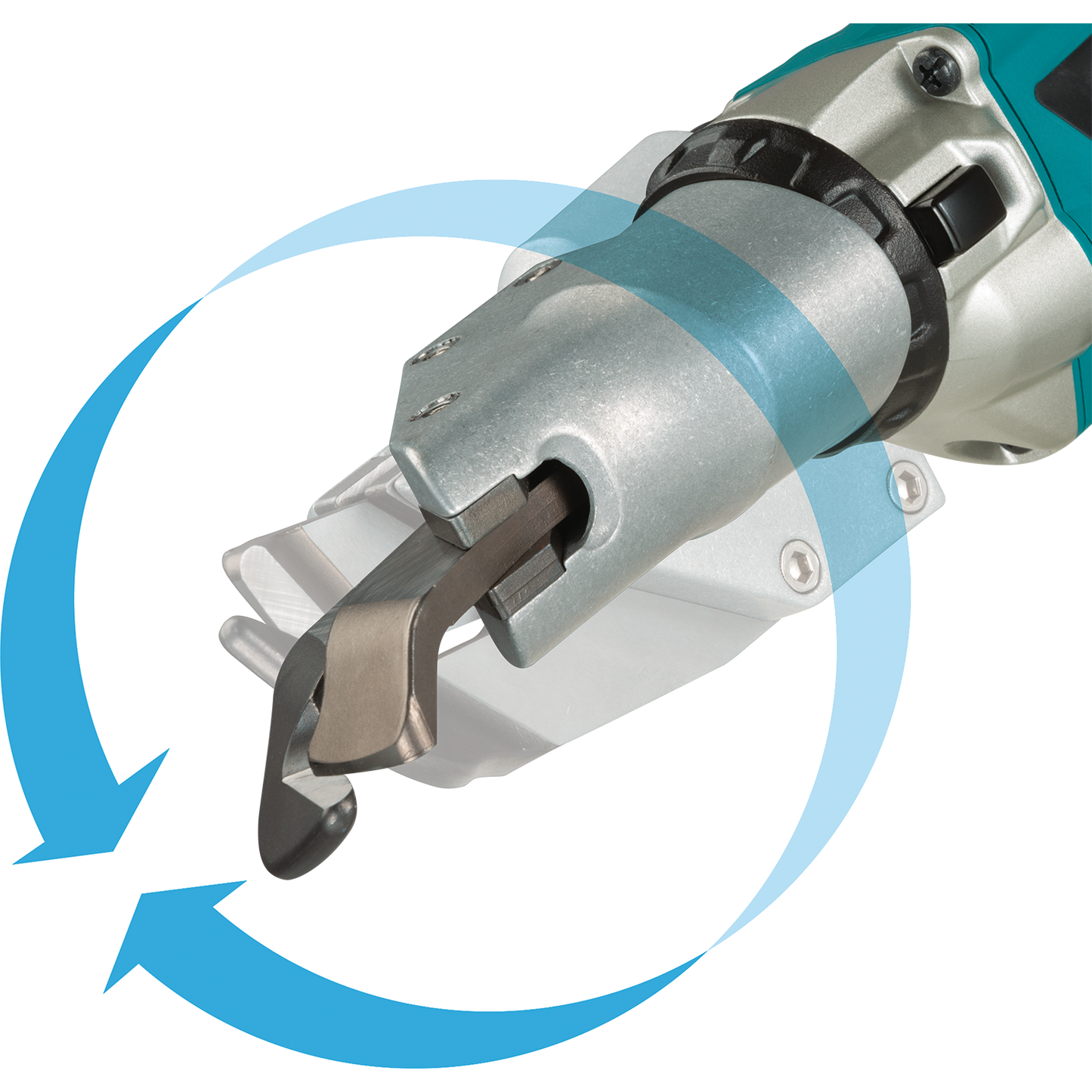 Makita XSJ04Z 18V LXT® Lithium‘Ion Brushless Cordless 18 Gauge Offset Shear, Tool Only