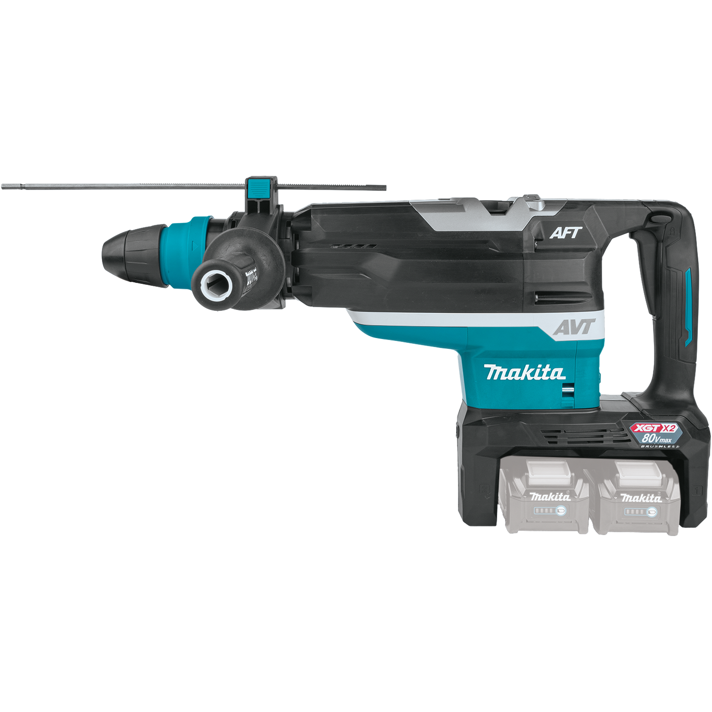 Makita GRH06Z 80V max (40V max X2) XGT® Brushless 2" SDS‘MAX AVT® Rotary Hammer, AFT®, AWS® Capable, Tool Only