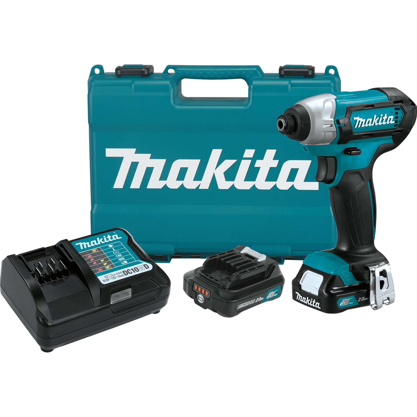 Makita DT03R1 12V max CXT® Lithium‘Ion Cordless Impact Driver Kit (2.0Ah)