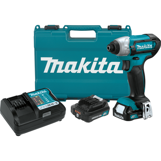 Makita DT03R1 12V max CXT® Lithium‘Ion Cordless Impact Driver Kit (2.0Ah)