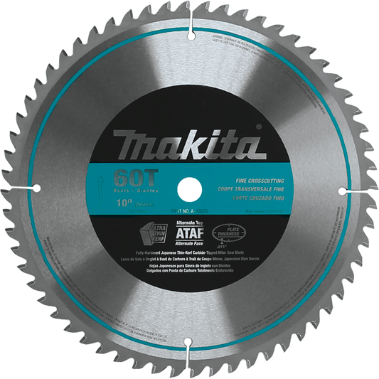 Makita A-93675 10" 60T Micro‘Polished Miter Saw Blade