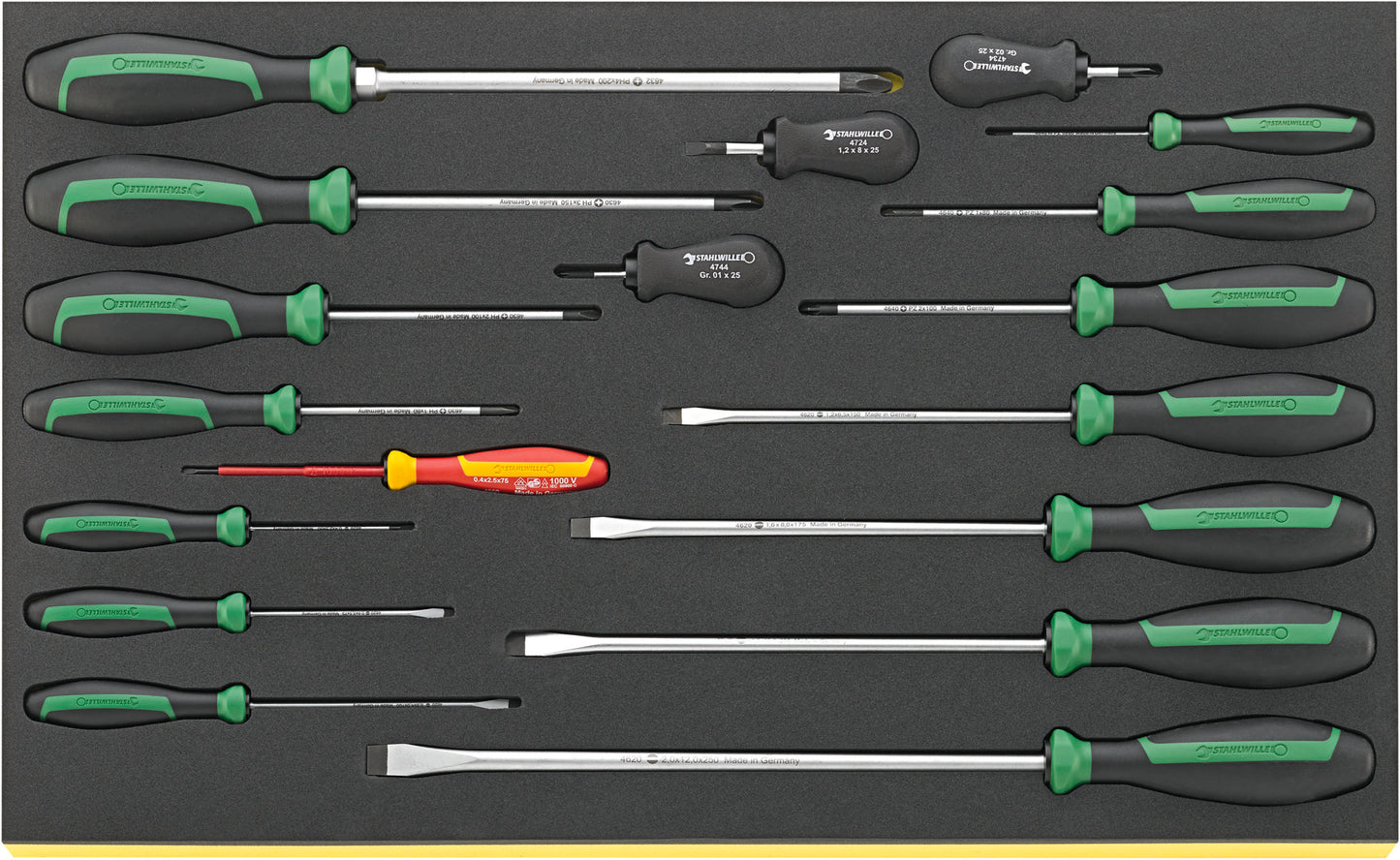 Stahlwille 96831179 TCS 4620/4660 VDE Screwdriver Set Drall+