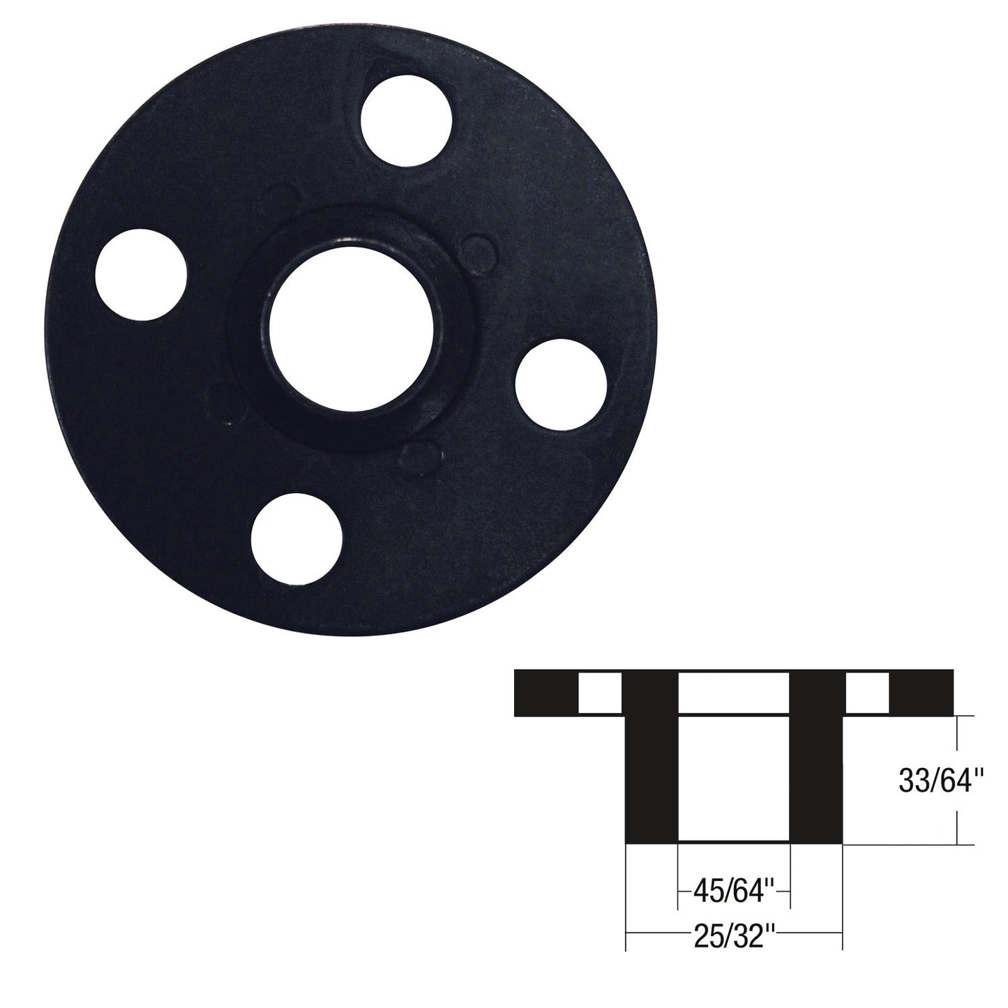 Makita 164393-0 Template Guide 25/32"