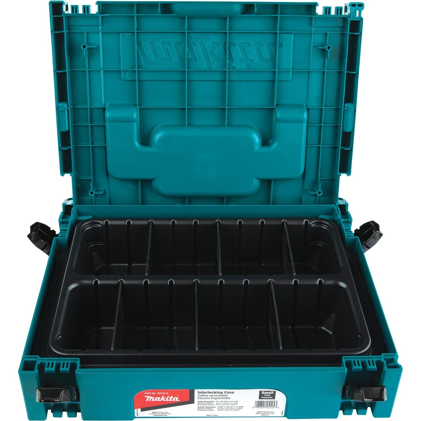 Makita P-83680 MAKPAC Interlocking Case 2 Row Insert Tray