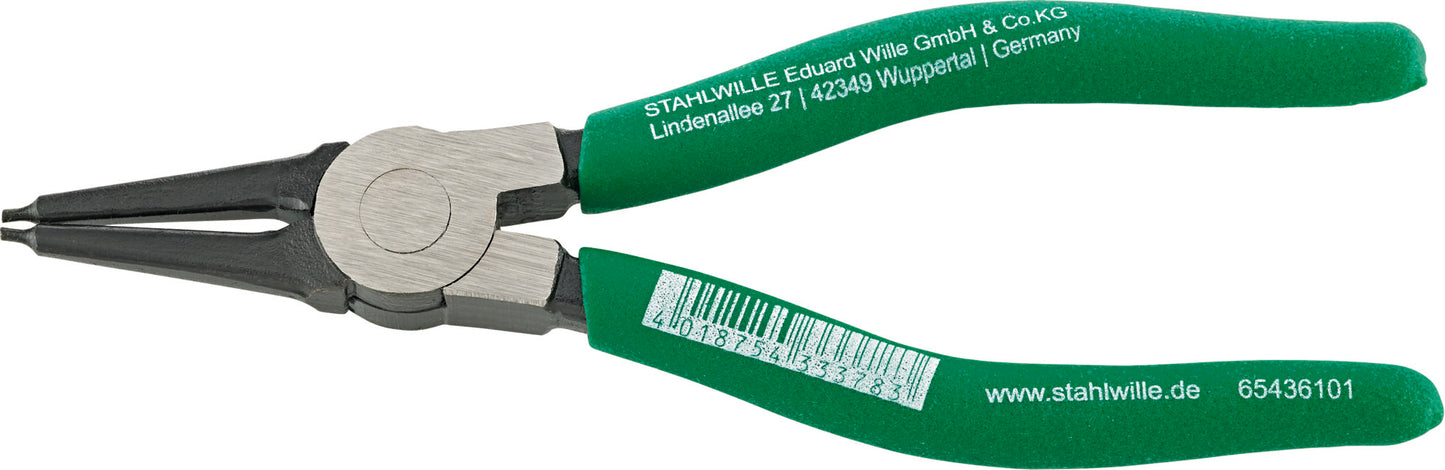 Stahlwille 65436101 6543 SICHERUNGSRINGZANGE POL., KST-UEBERZUG J 1 Circlip Pliers For Internal Circlips