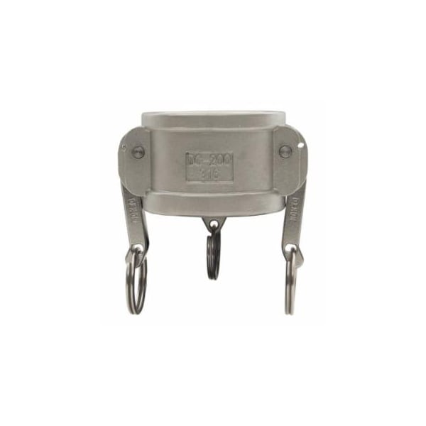 DIXON VALVE G400-DC-SS 4" Stainless Global Dustcap