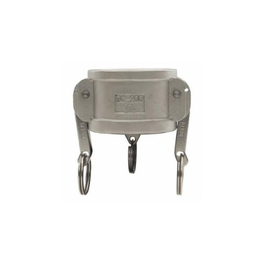 DIXON VALVE G400-DC-SS 4" Stainless Global Dustcap