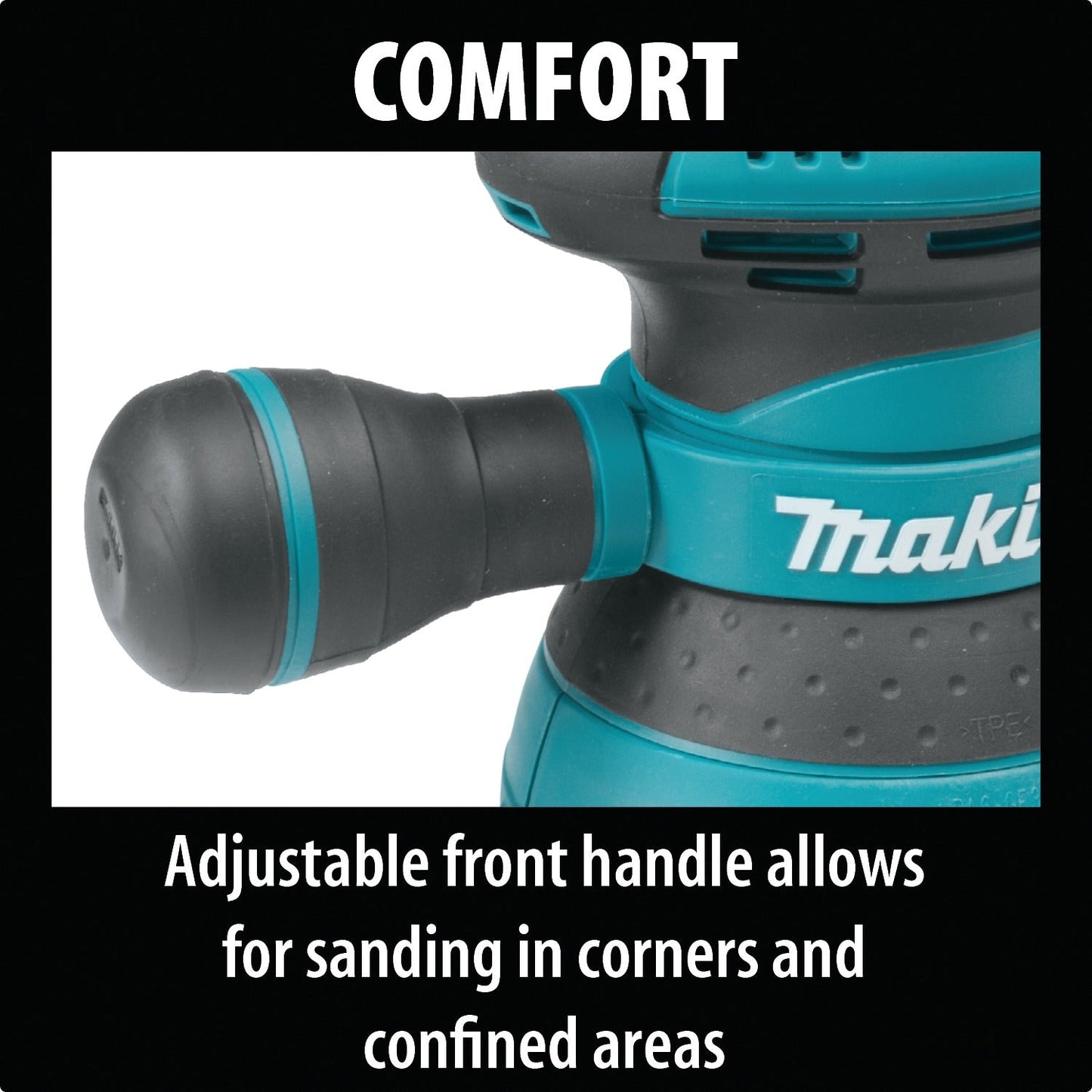 Makita BO5041 5" Random Orbit Sander, Variable Speed