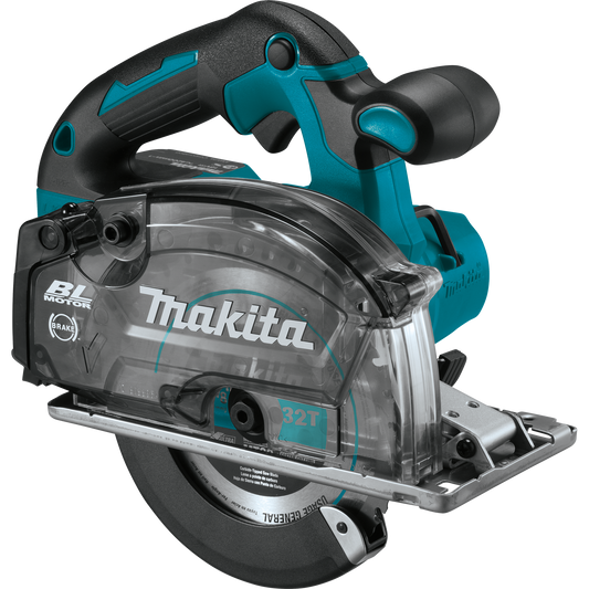 Makita XSC04Z 18V LXT® Lithium‘Ion Brushless Cordless 5‘7/8" Metal Cutting Saw, with Electric Brake and Chip Collector, Tool Only