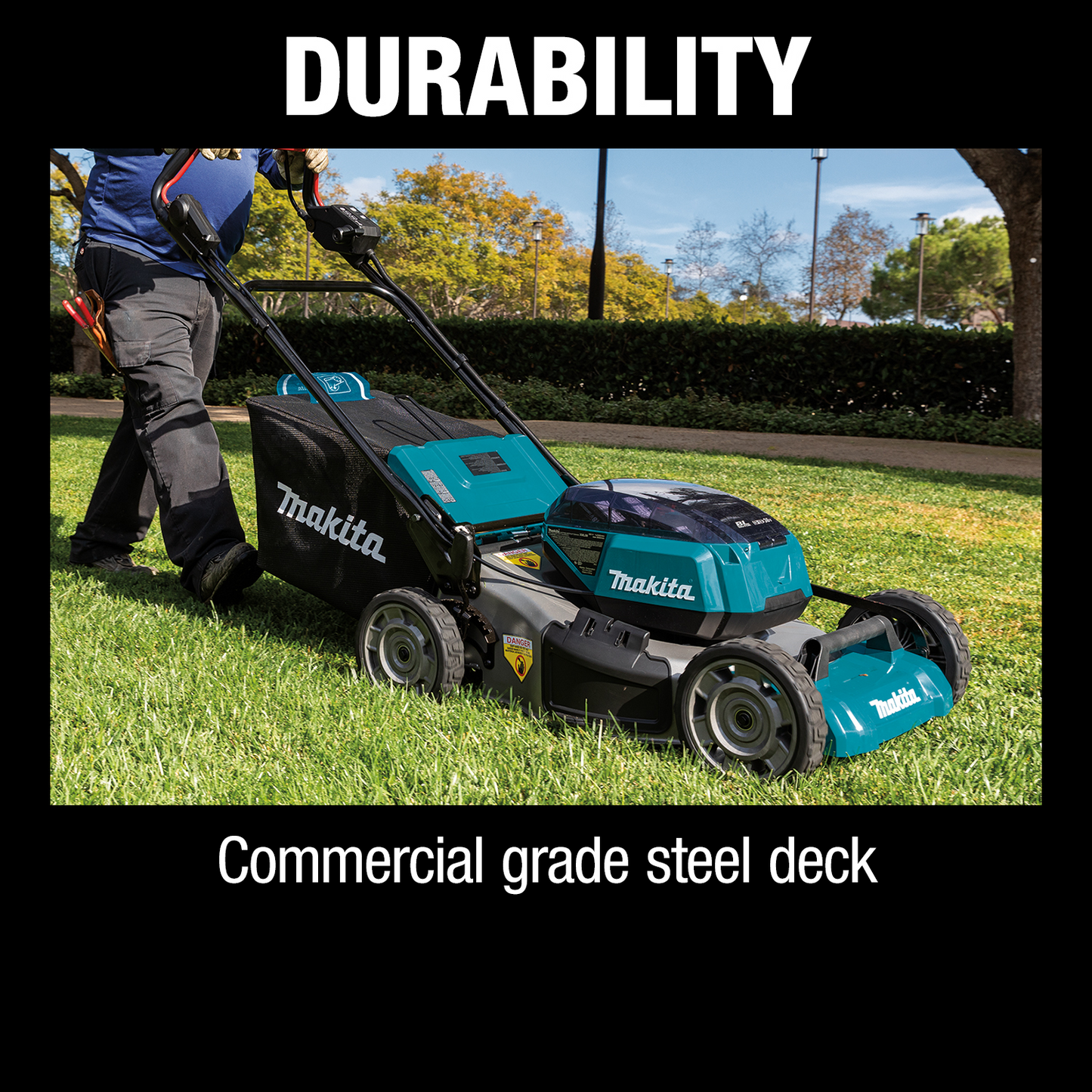 Makita XML08Z 36V (18V X2) LXT® Brushless 21" Self‘Propelled Commercial Lawn Mower, Tool Only