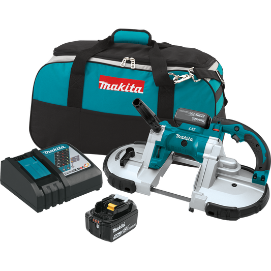 Makita XBP02TX 18V LXT® Lithium‘Ion Cordless Portable Band Saw Kit (5.0Ah)