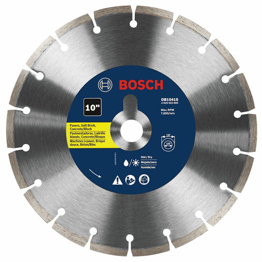 Bosch DB1041S 10" Segmented Rim Diamond Blade