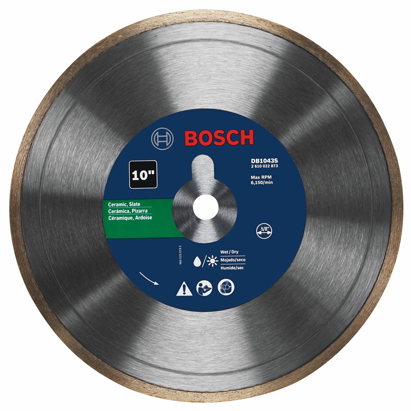 Bosch DB1043S 10" Continuous Rim Diamond Blade