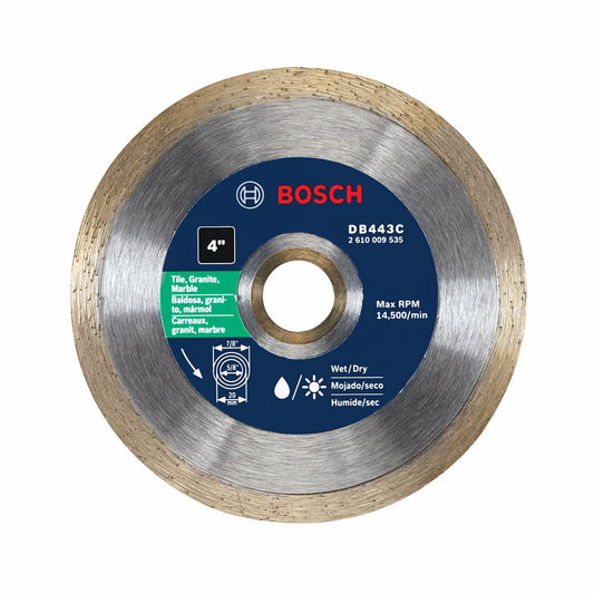 Bosch DB443C Dia Blade Tile Premium 4"