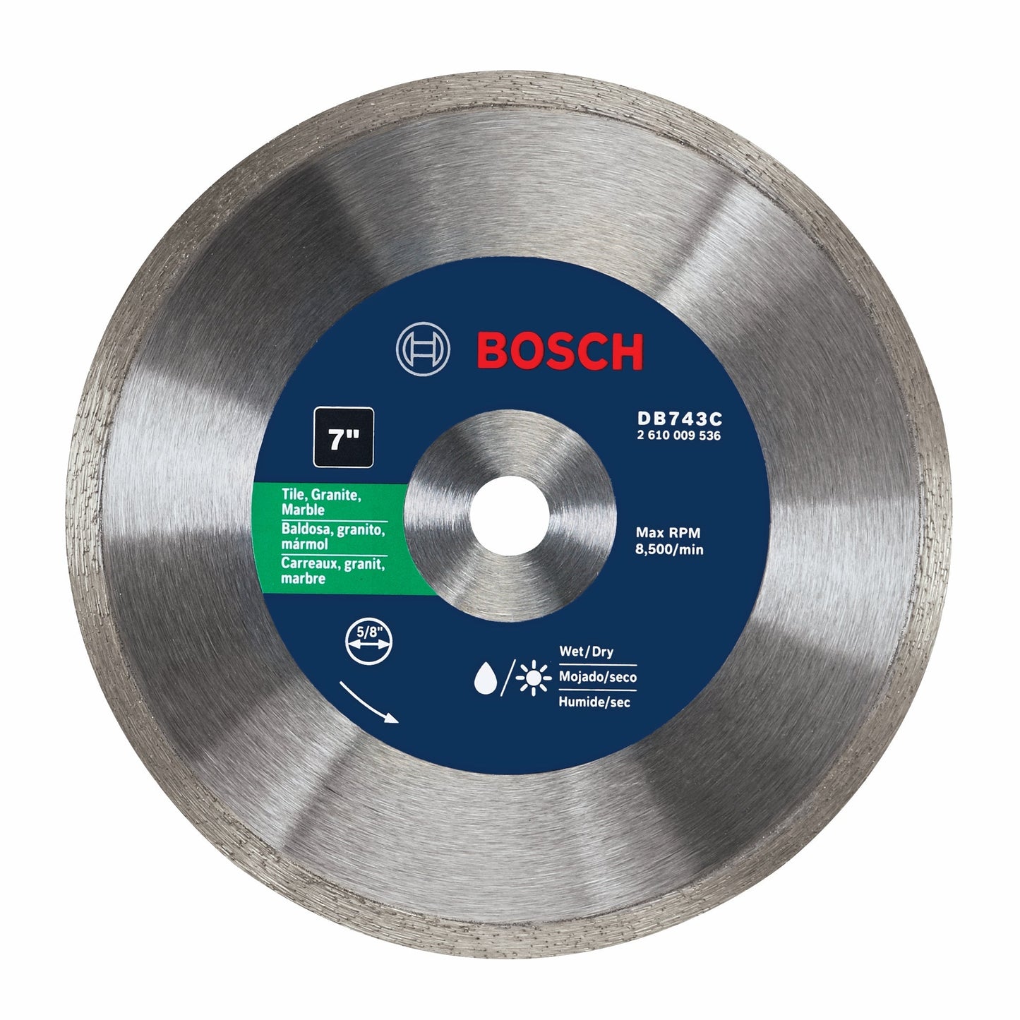 Bosch DB743C Dia Blade Tile Premium 7"