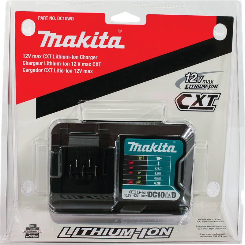 Makita DC10WD 12V max CXT® Lithium‘Ion Charger