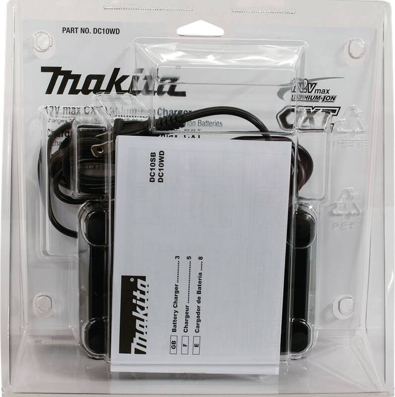 Makita DC10WD 12V max CXT® Lithium‘Ion Charger