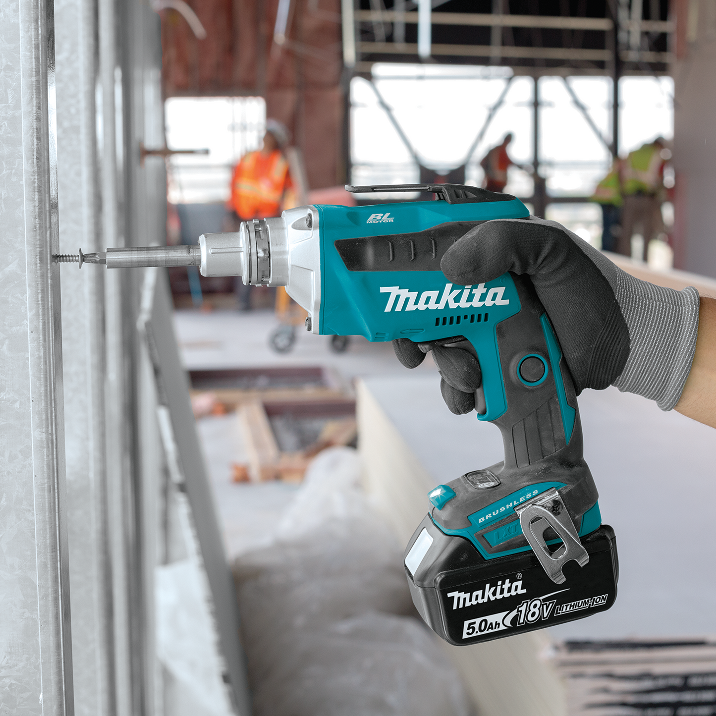 Makita XT255TX2 18V LXT® Lithium‘Ion Cordless 2‘Pc. Combo Kit with Collated Autofeed Screwdriver Magazine (5.0Ah)