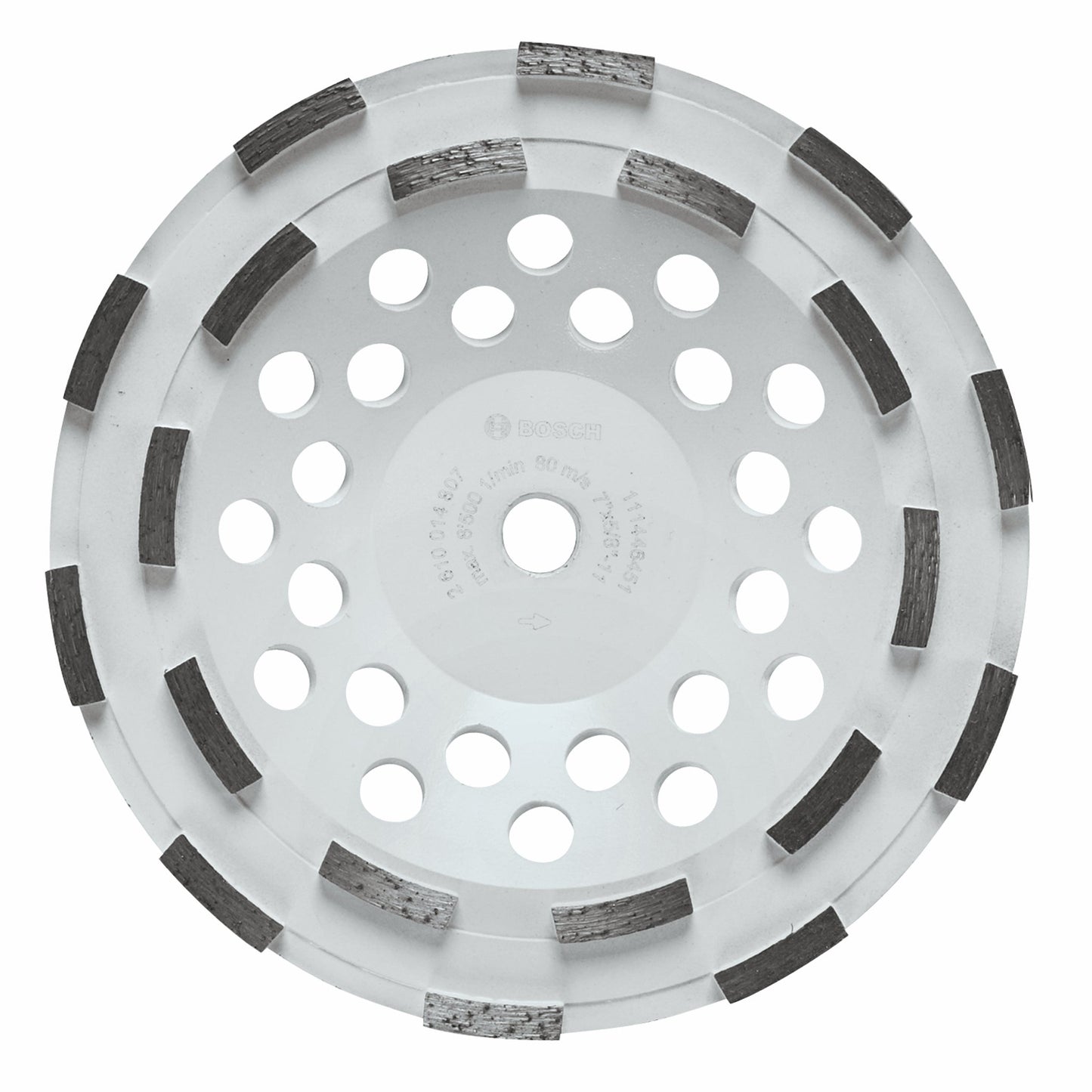 Bosch DC710H 7" Double Row Diamond Cup Wheel