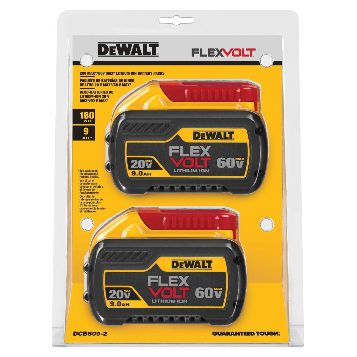 Dewalt DCB609-2 Dewalt Dcb6092 Battery Packs