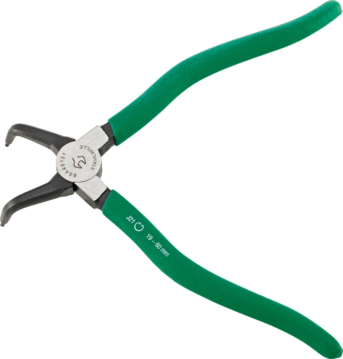 Stahlwille 65446121 6544 SICHERUNGSRINGZANGE 90° POL., KST-UEBERZUG J 21 Circlip Pliers For Internal Circlips