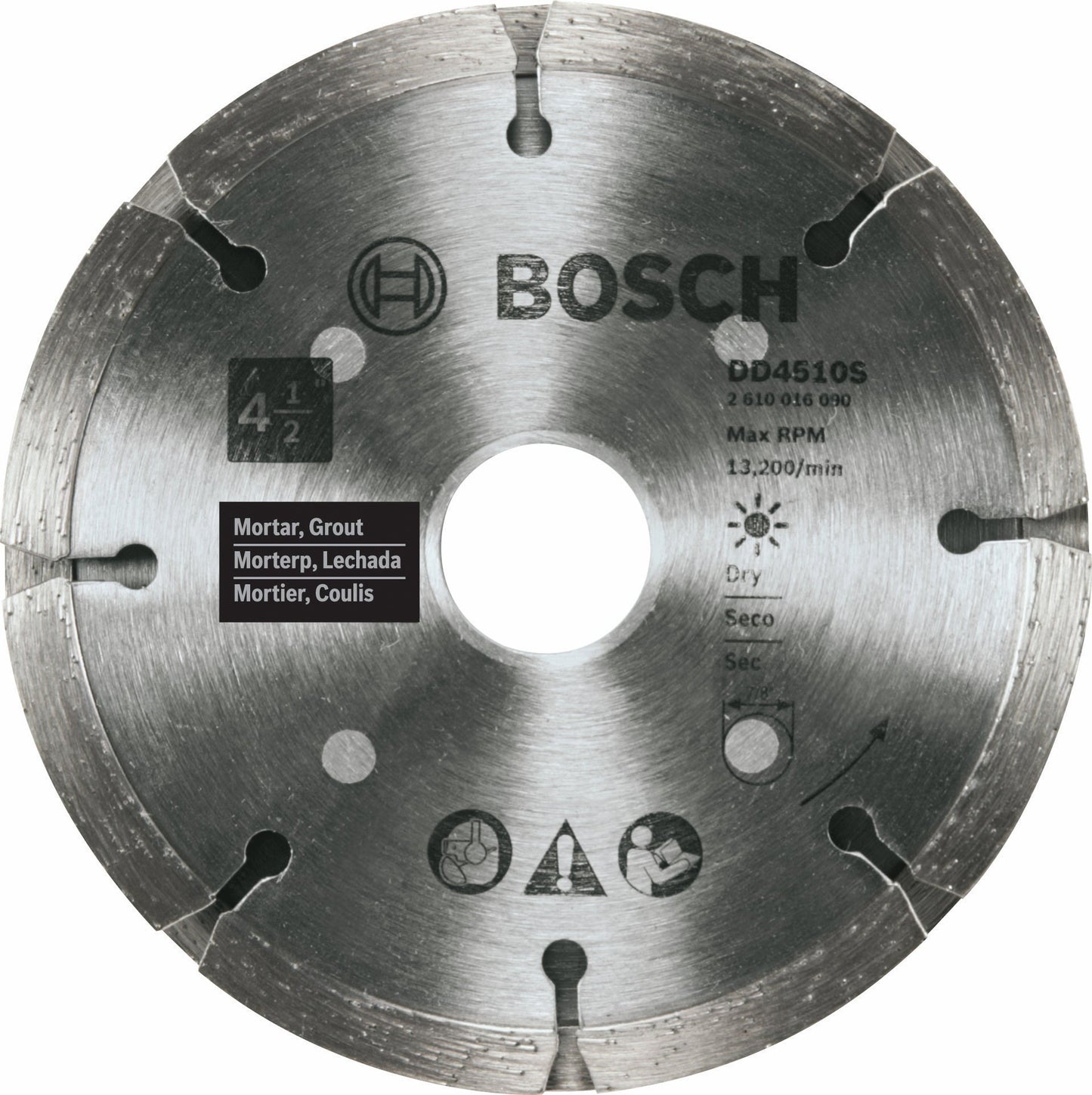 Bosch DD4510S 4.5" Sandwich Tuckpointing Bld