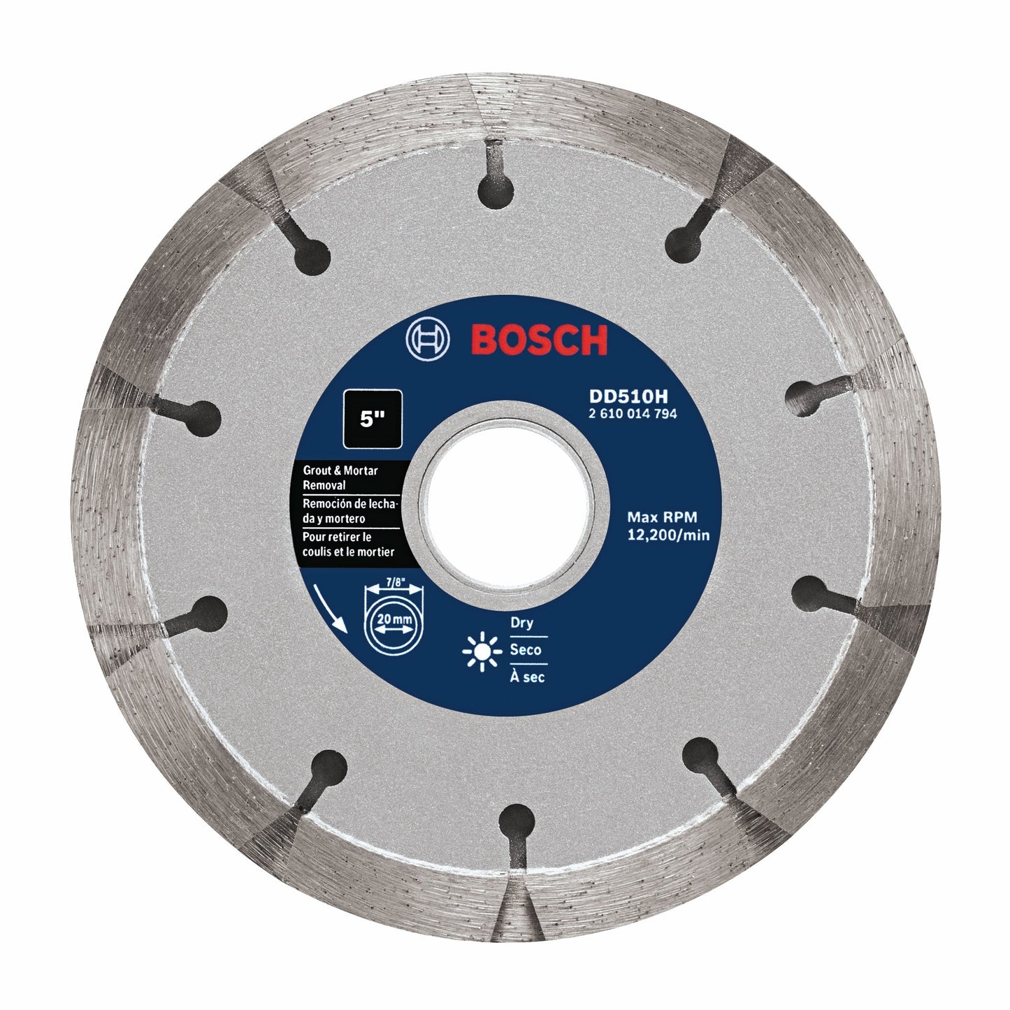 Bosch DD510H 5" Premium Sandwich Tuckpointing Diamond Blade