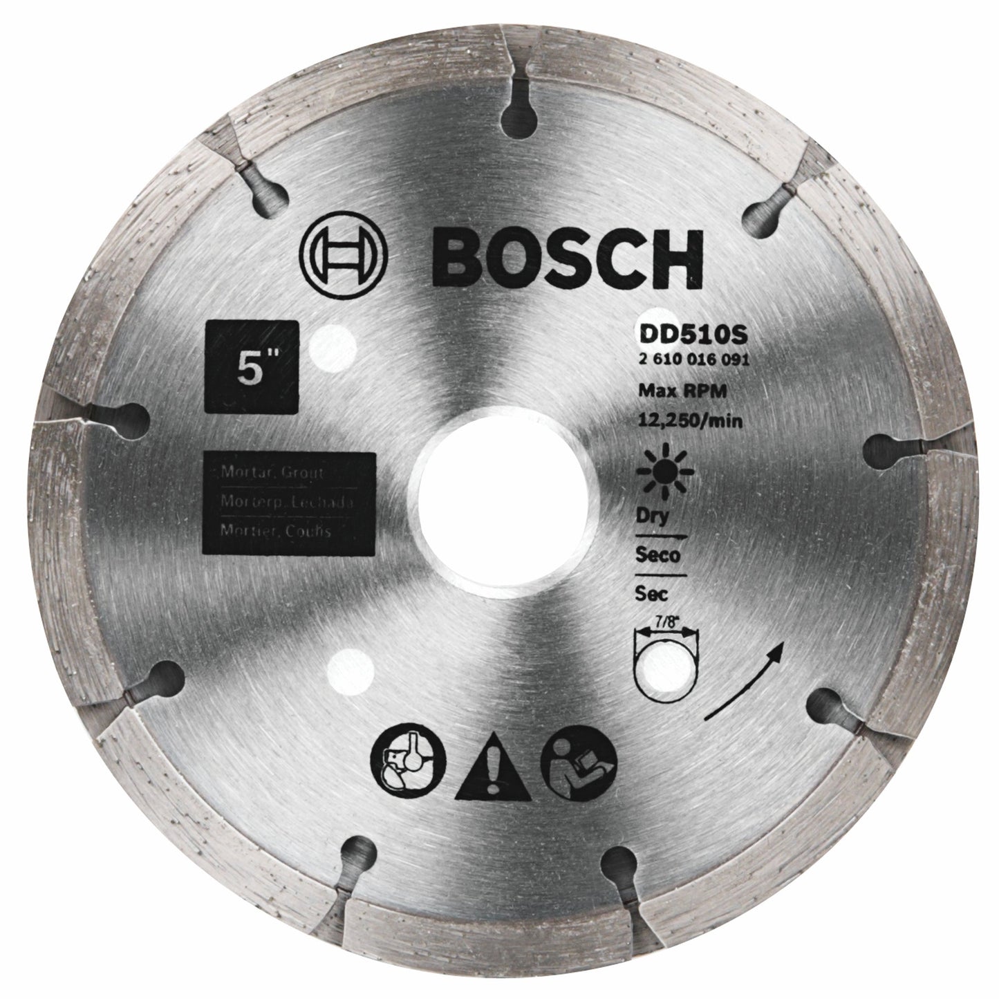 Bosch DD510S 5" Sandwich Tuckpointing Blade