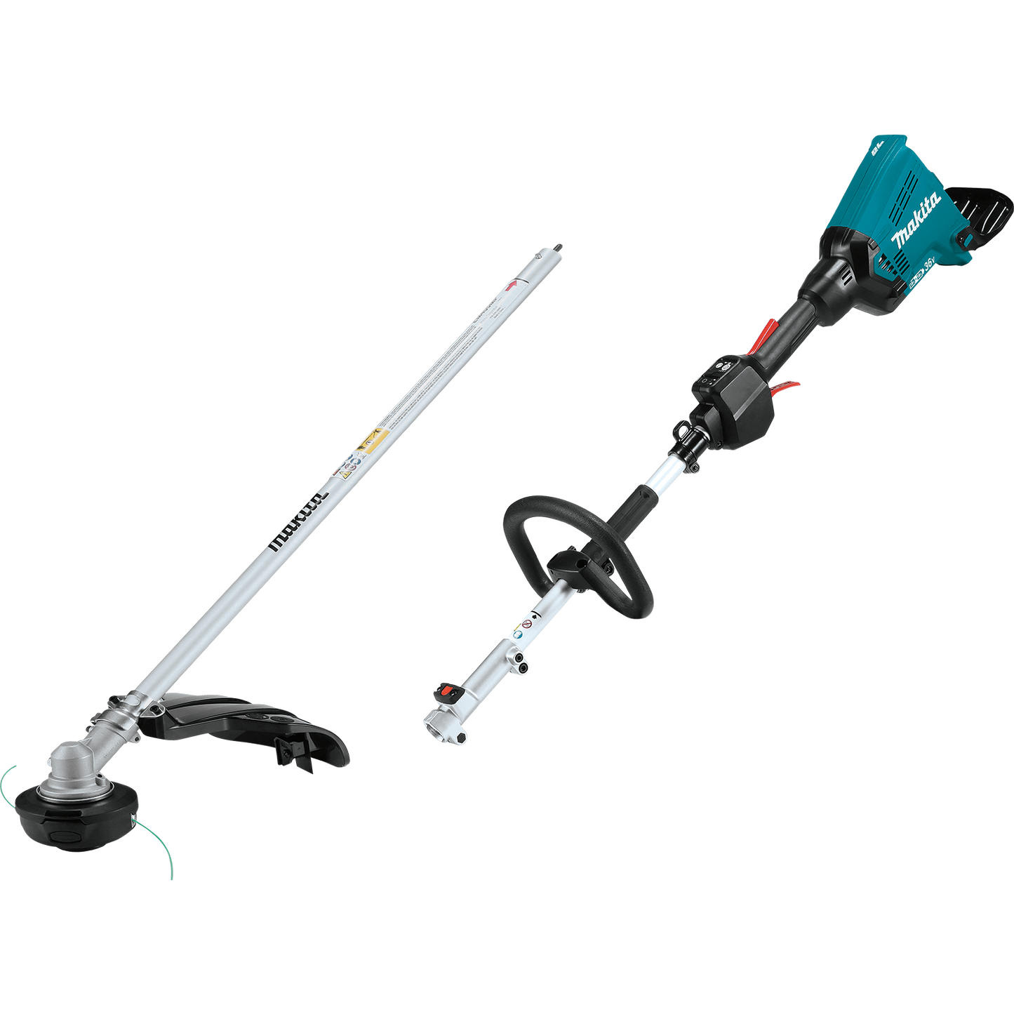 Makita XUX01M5PT 36V (18V X2) LXT® Brushless Couple Shaft Power Head Kit with String Trimmer Attachment (5.0Ah)