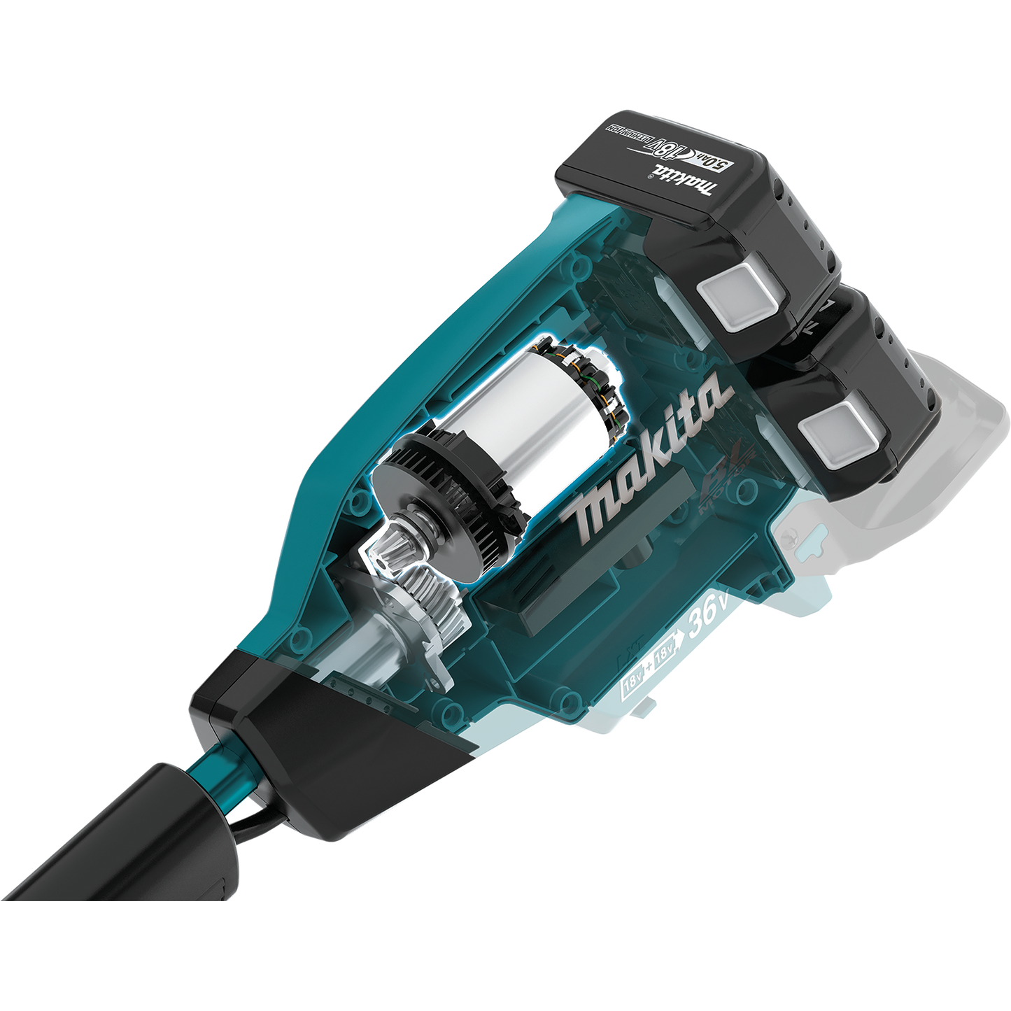 Makita XRU18PT 36V (18V X2) LXT® Brushless String Trimmer Kit (5.0Ah)