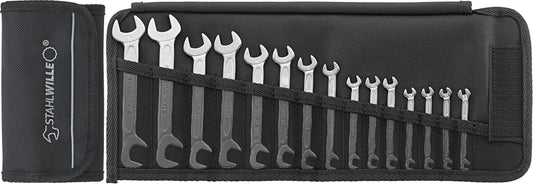 Stahlwille 96400651 12/15 Double Open-Ended Wrench Set