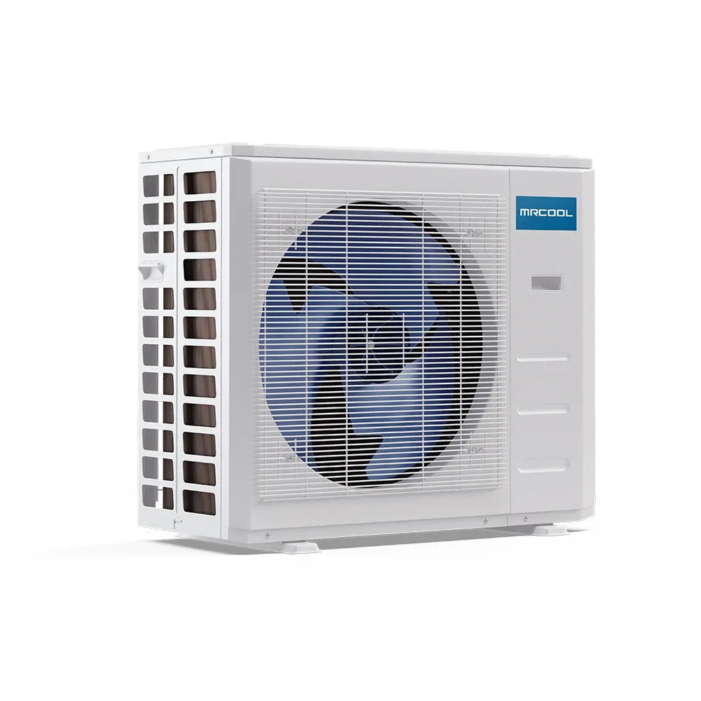 Mrcool 18000 BTU 1.50 Ton Dual Zone Wall Mounted Heat Pump System (Wall Mount 9K Btu+9K Btu)