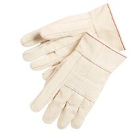 MCR SAFETY 9124K 24 Oz.100% Cotton Hot Mill Gloves Knuckle Str (1 PR)