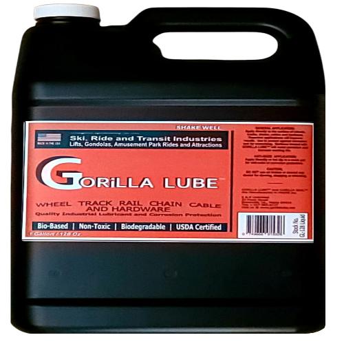 Gorilla Lube GL-128 Liquid Gallon Jug