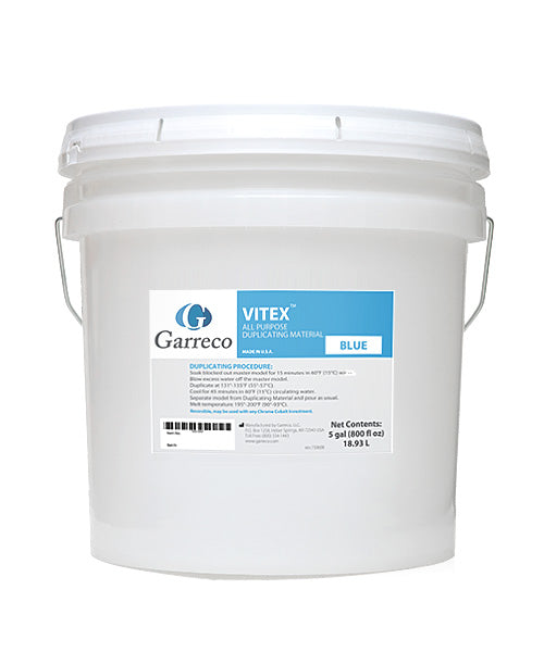 Garreco 5001550 VITEX REGULAR DUPE MATERIAL BLUE 5 GAL