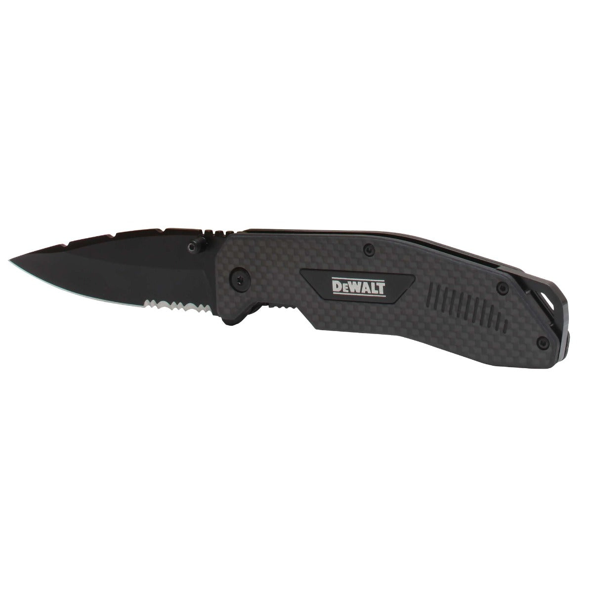 Dewalt DWHT10314 - CarbonTech Lightweight Pocket Knife with Steel Blade, Durable and Versatile Tool for Daily Tasks