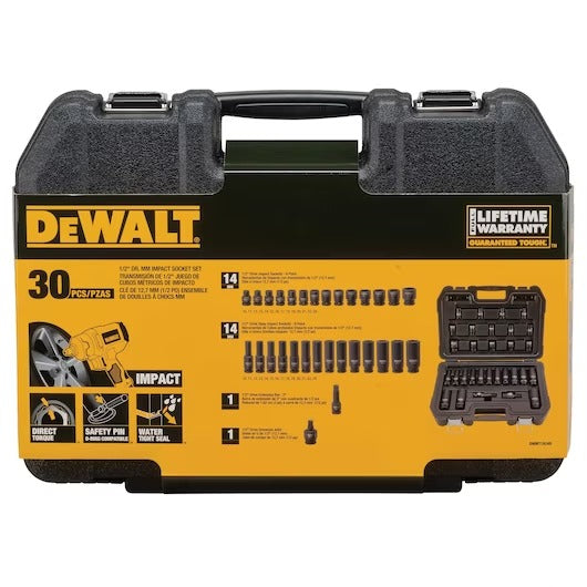 Dewalt DWMT19249 30 Piece Combination Impact Socket Sets