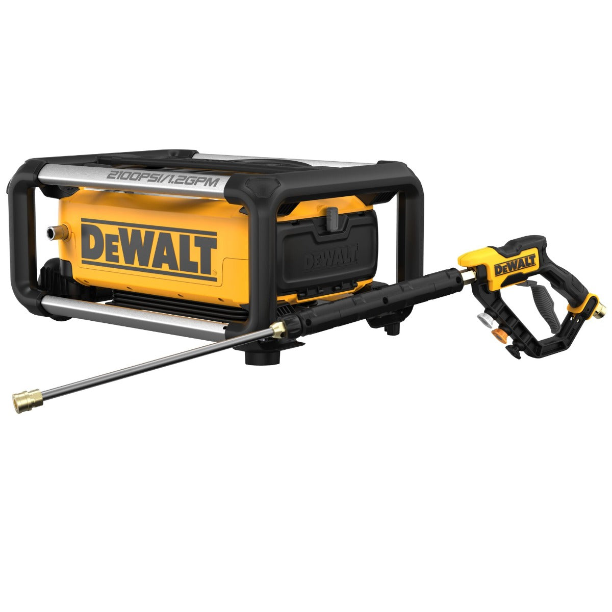 Dewalt DWPW2100 2,100 Max Psi* 1.2 Gpm** 13 Amp Electric Jobsite Cold Water Pressure Washer