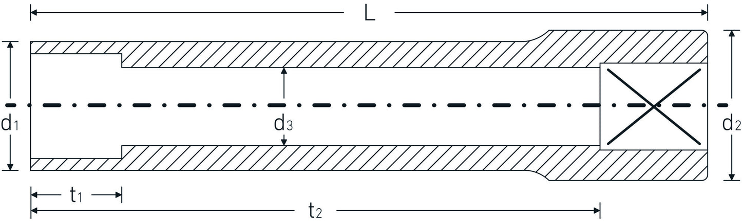 Stahlwille 1021007 40AL SP 7 = 7/32 Sockets