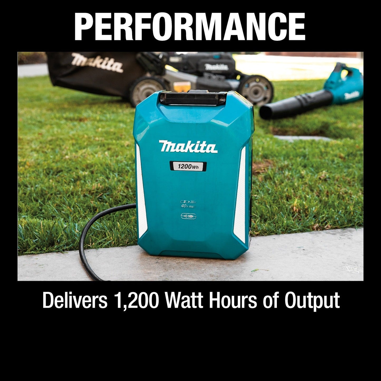 Makita PDC1200A01 ConnectX, 1,200Wh Portable Backpack Power Supply