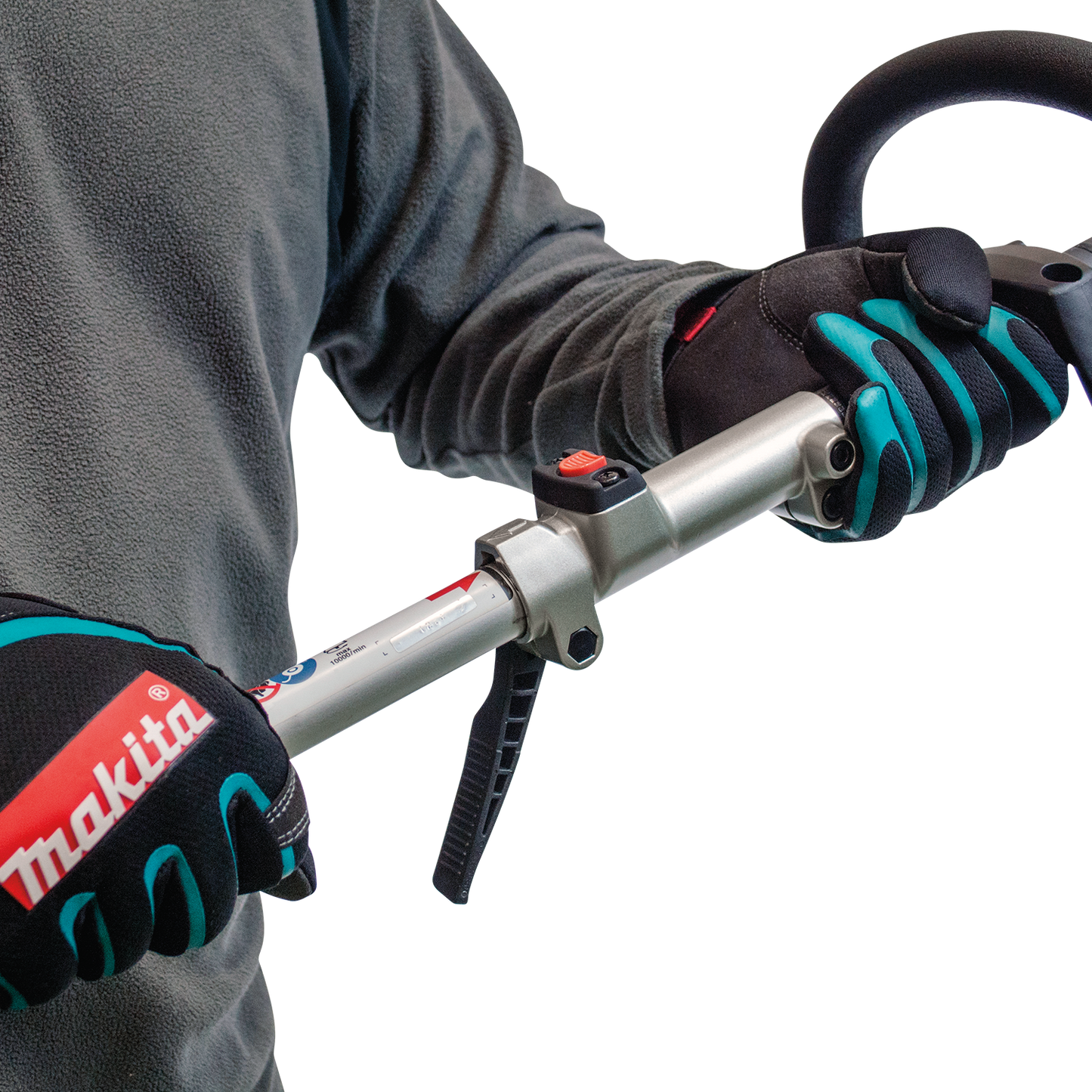 Makita GUX01ZX1 40V max XGT® Brushless Cordless Couple Shaft Power Head with 17" String Trimmer Attachment, Tool Only