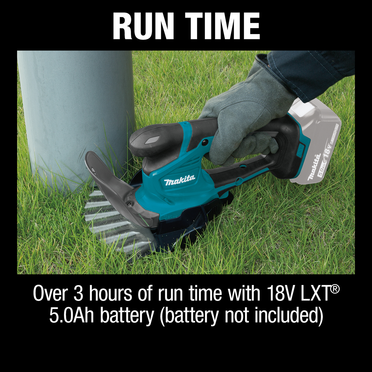 Makita XMU04ZX 18V LXT® Lithium‘Ion Cordless Grass Shear with Hedge Trimmer Blade, Tool Only