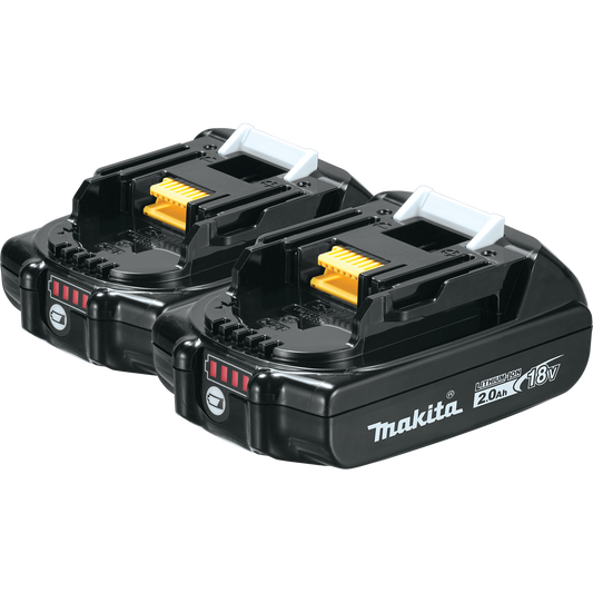 Makita BL1820B-2 18V LXT® Lithium‘Ion Compact 2.0Ah Battery, 2/pk