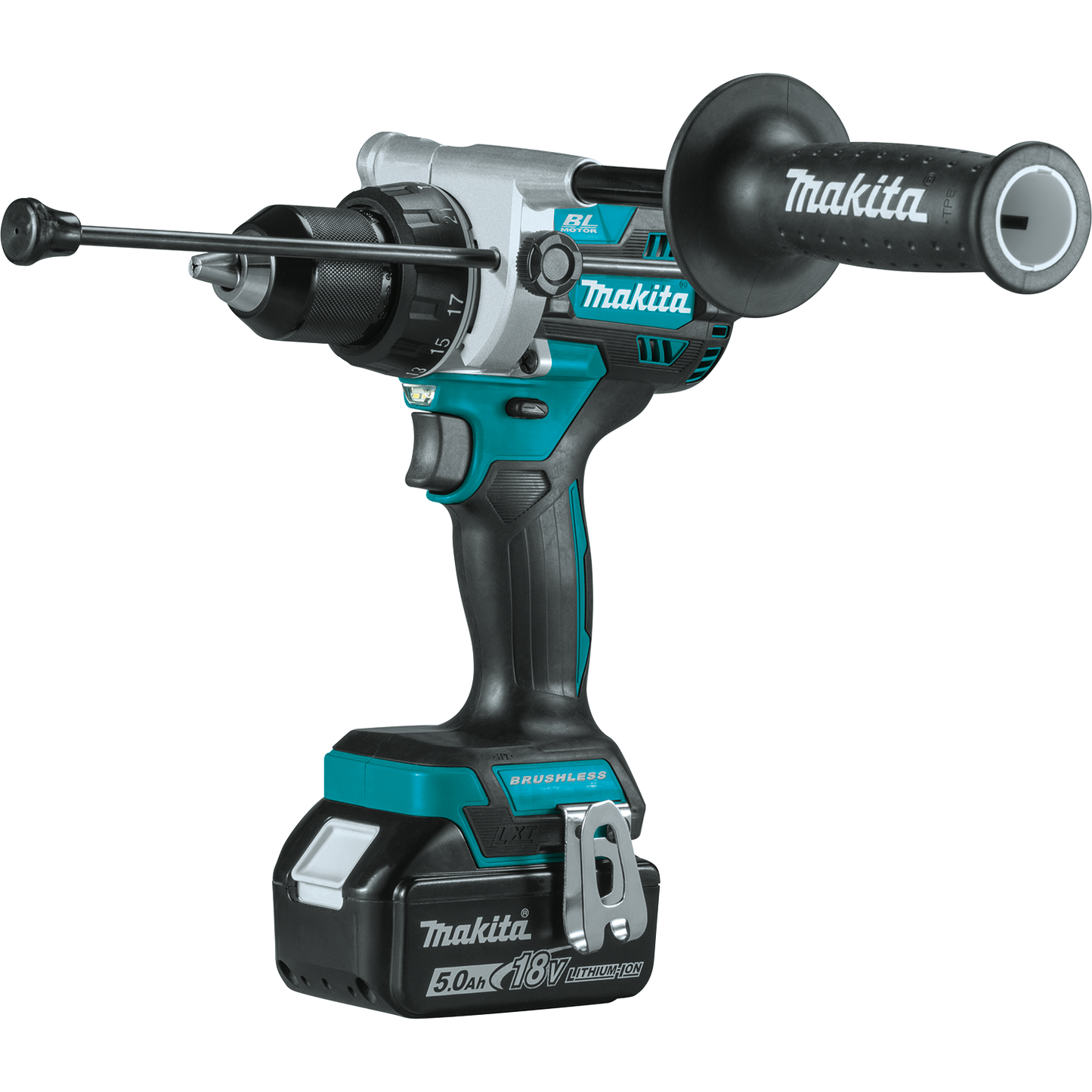 Makita XT707PT 18V LXT® Lithium‘Ion Brushless Cordless 7‘Pc. Combo Kit (5.0Ah)