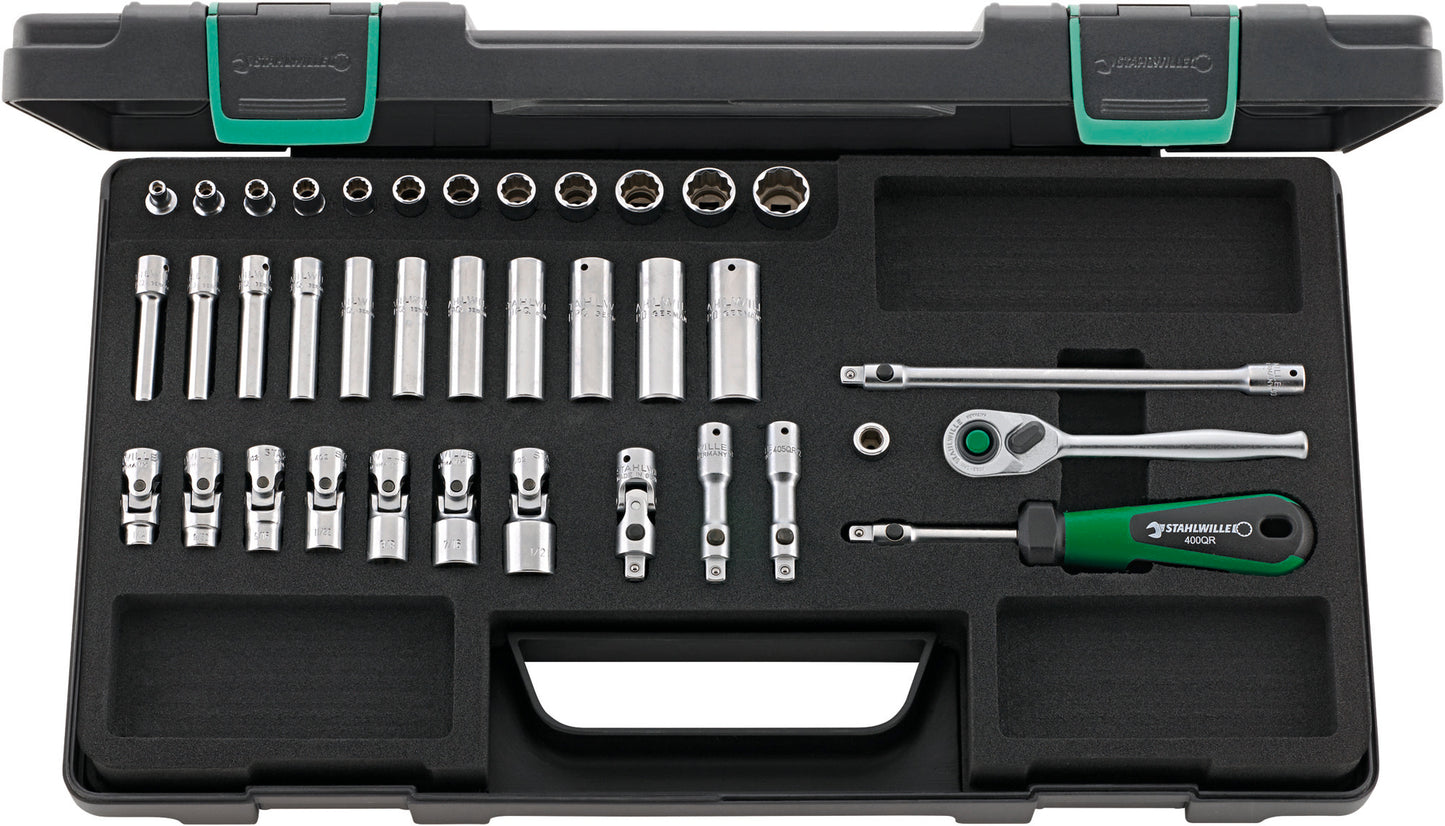 Stahlwille 96015205 40AD/30/7QR KN SG Quickrelease Socket Set