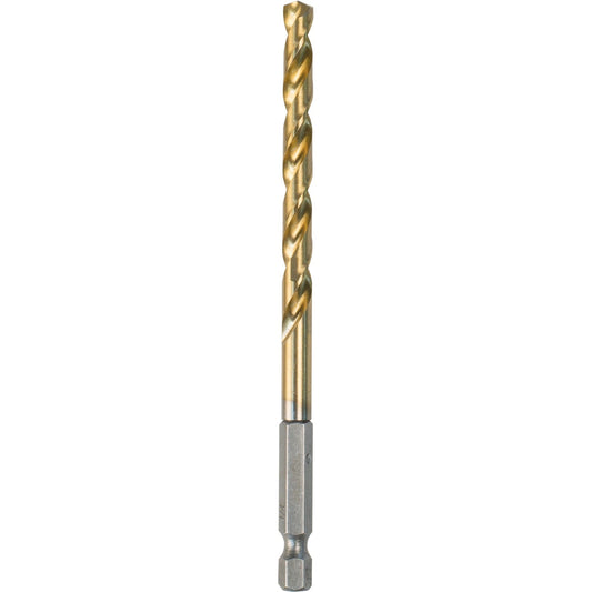 Makita D-23927 1/4" Titanium Coated Drill Bit, 1/4" Hex Shank