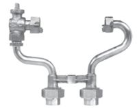 A.Y. McDonald 5183-119 74602Bqhdlb 1X3/4X3/4 Angle Ball W/Br Hdl Ctsxmeter-Nl