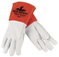 MCR SAFETY 4840M Medium Red Ram Grain Goatskin Mig/Tig Glove (12 PR)